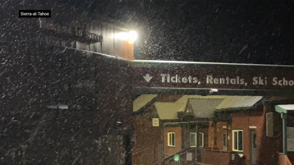 Northern California Sierra sees some early-season snow — CBS Bay Area (KPIX), Fridley Sports news