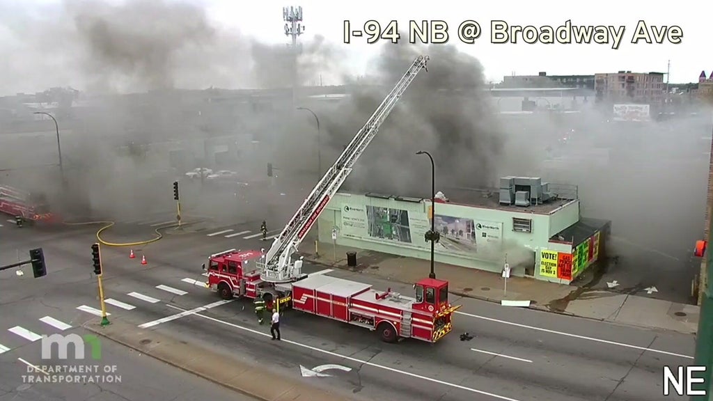 Crews respond to fire at building in north Minneapolis — WCCO / CBS Minnesota, Fridley Community news