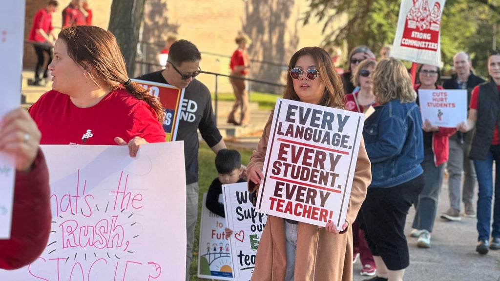 St. Paul school board delays vote on English learner teacher cuts after contentious, 5-hour meeting — WCCO / CBS Minnesota, Fridley Schools news