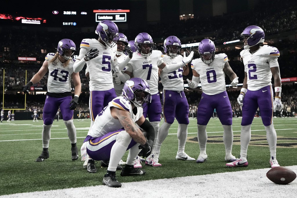 Watch: Vikings defense remains dominant in New Orleans as Minnesota improves to 5-0 — KSTP 5, Fridley Arts news