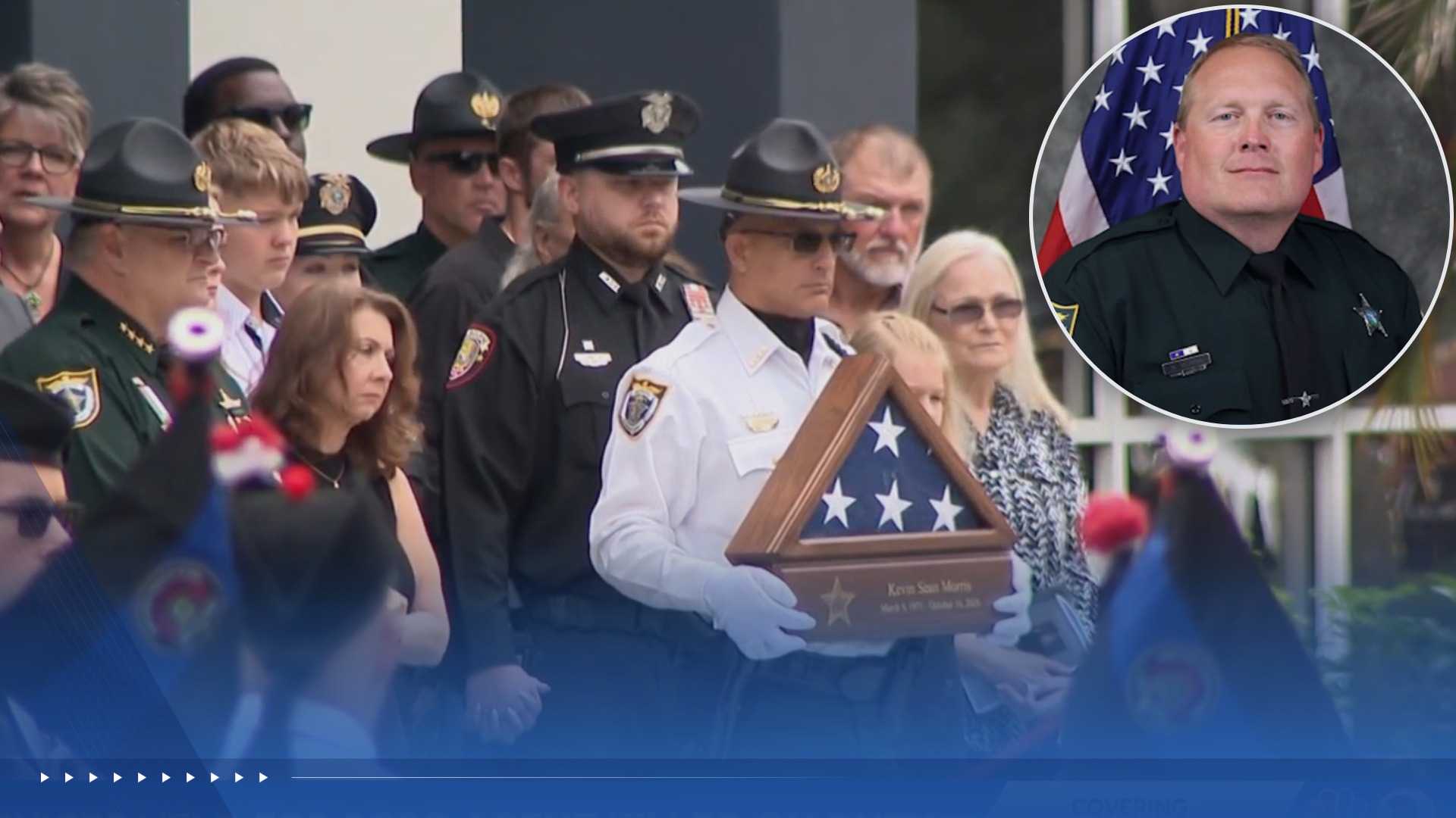 Service held to honor Brevard County agent killed in wrong-way crash — WESH 2 Orlando, Fridley Community news