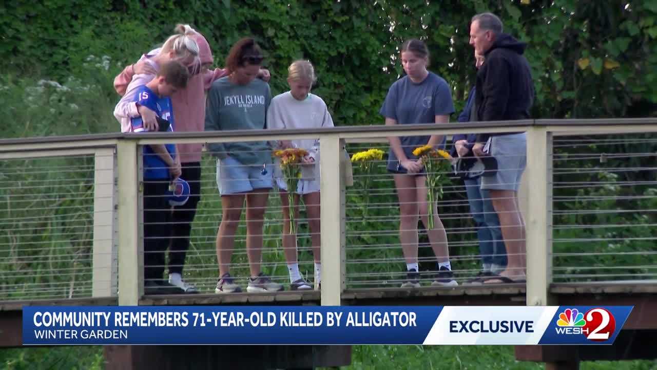 Victim of Winter Garden alligator attack remembered as kind, generous — WESH 2 Orlando, Fridley Community news