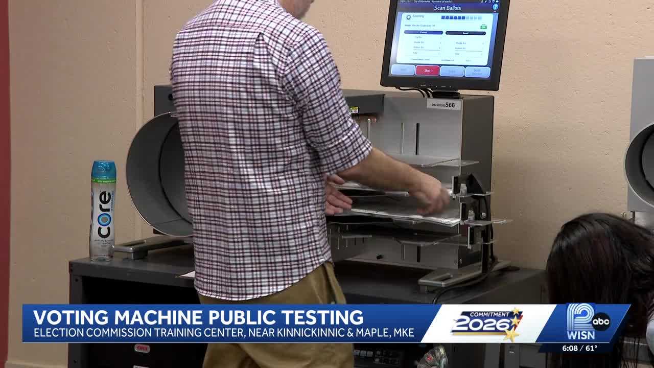 Milwaukee election officials test voting machines to prevent errors ahead of general election — WISN 12 Milwaukee, Fridley Community news