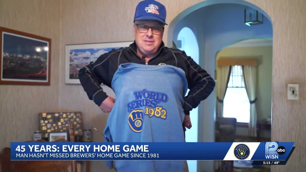 He hasn't missed a game since 1981, now he's hoping for a World Series win — WISN 12 Milwaukee, Fridley Sports news