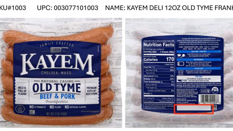 More than 1.5M pounds of meat and poultry recalled due to 'possible temperature abuse' — WTSP Business Tampa Bay, Fridley Business news