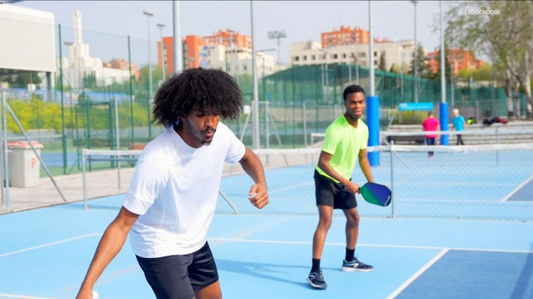 Smashing Stigma: Pickleball for men's mental health — KARE 11 Local, Fridley Health news