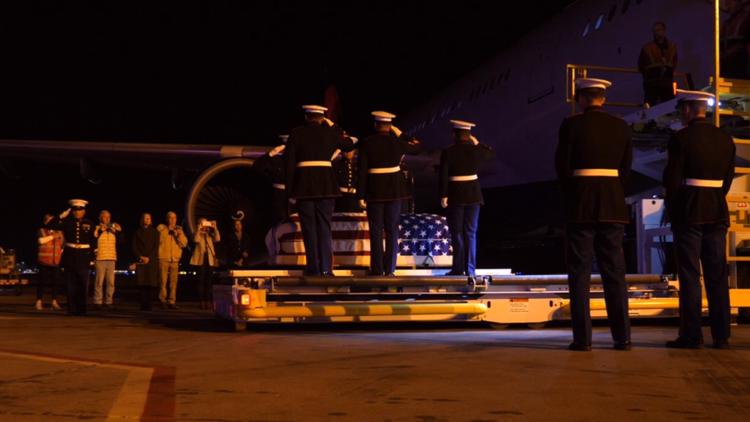 Minnesota Marine killed in WWII welcomed home after 84 years — KARE 11 Local, Fridley Community news