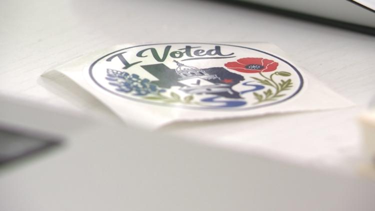 Too young to vote, but making her mark | Williamson County teen designs winning 'I Voted' sticker — KVUE (Austin), Fridley Schools news