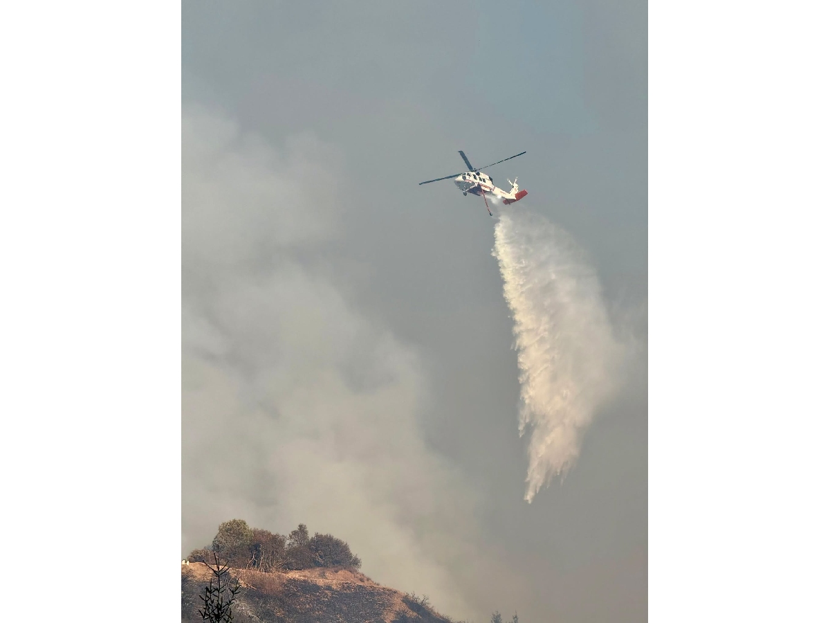Cooley Blaze Still Burning After Control Fire Spread Beyond Planned Area — Healdsburg Patch, Fridley Community news