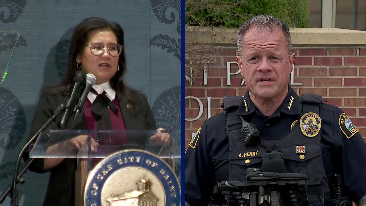 St. Paul police chief's lawsuit adds new claim against Mayor Her — FOX 9