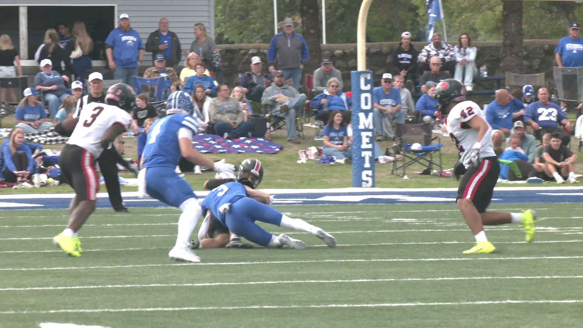 Mayville State honors Matthew Donovan in first home game since injury — FOX 9