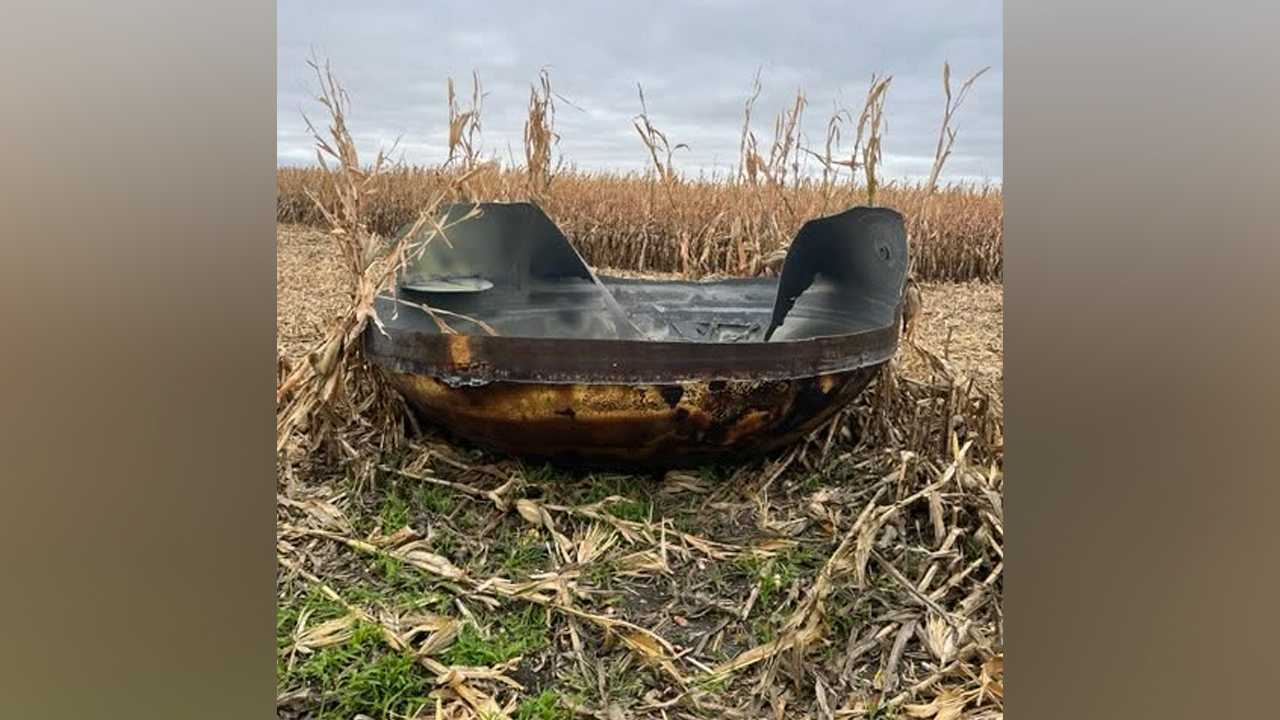 'Space object' recovered from Stevens County cornfield — FOX 9