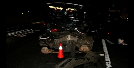 Dashcam: Tesla driver claims he was asleep on self-driving before hitting CHP cruiser, injuring 2 — FOX 9, Fridley Community news